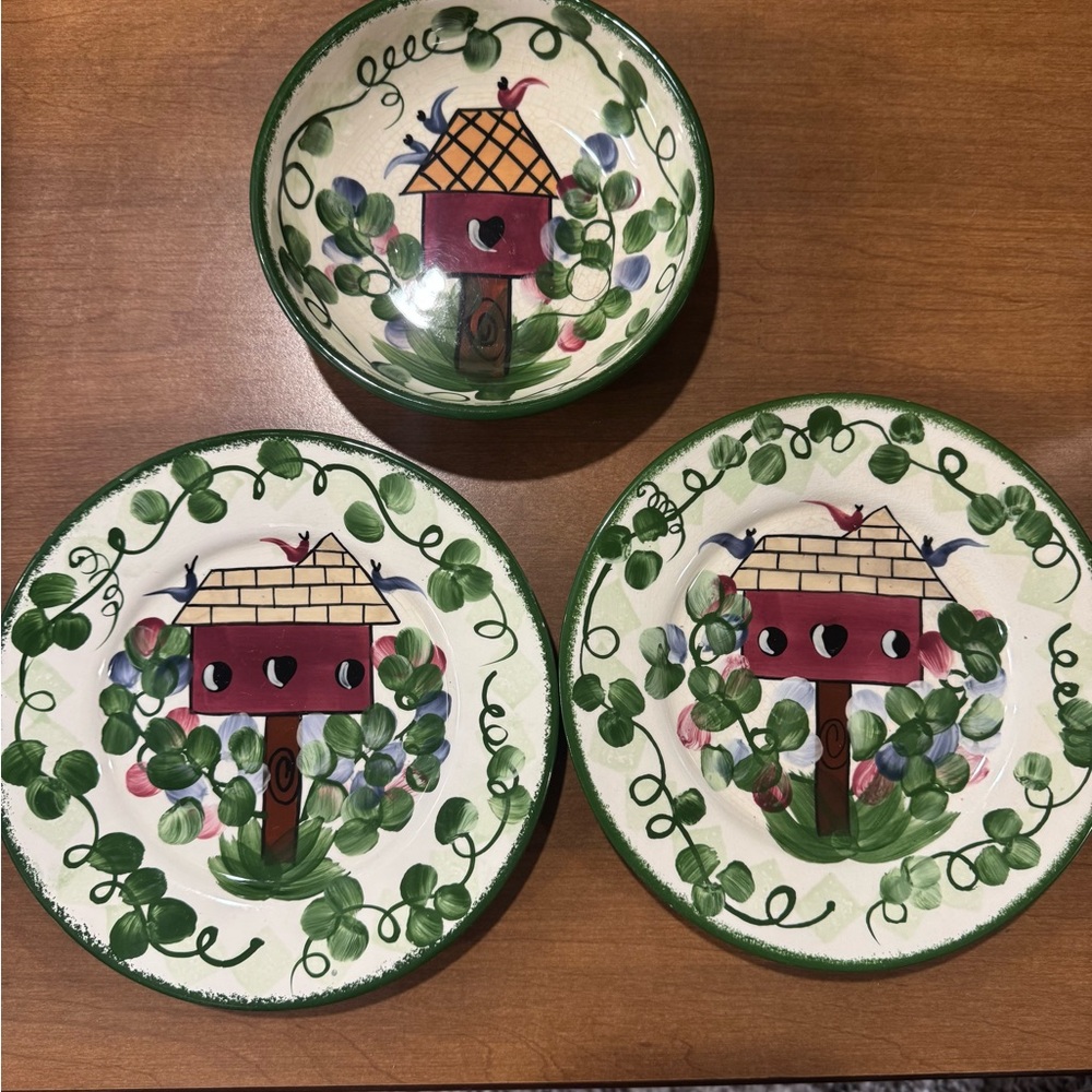 Hand-Painted Birdhouse set by Expressley Yours Louisville